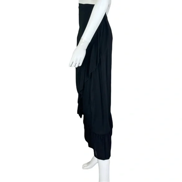 Kate Spade Black Maxi Wrap Skirt Size XS/S C0150 - Picture 4 of 10